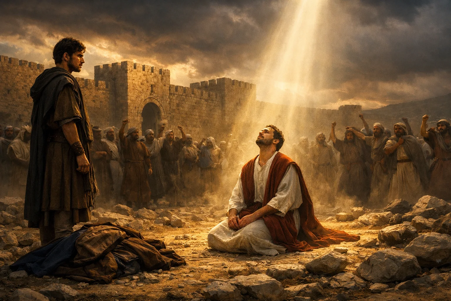 Stephen’s Martyrdom Outside the City