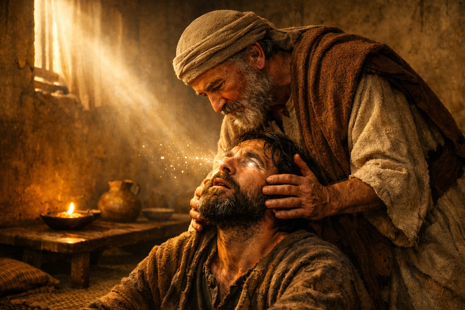 Ananias Restores Saul’s Sight