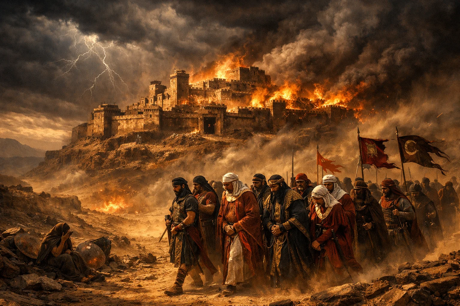 Storm and Fire Over Rabbah