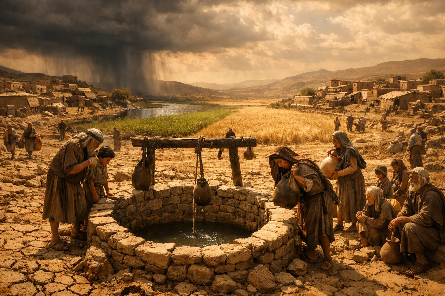 Drought and Empty Wells