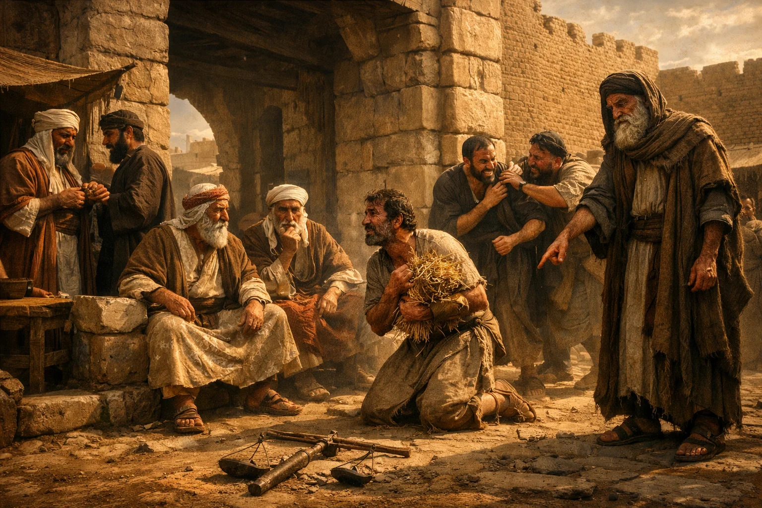 Justice Cast to the Ground