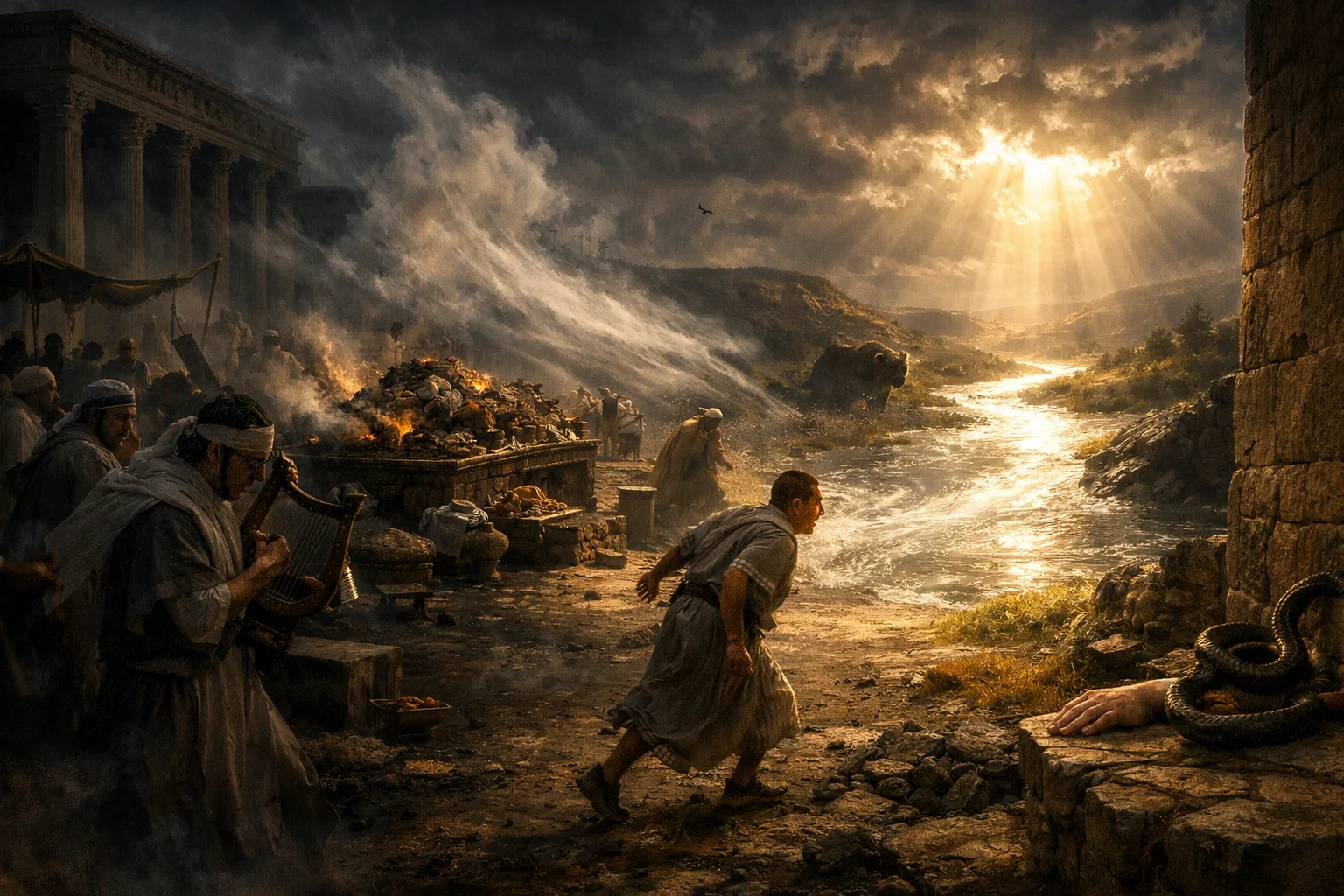 Darkness, Empty Worship, and the River of Justice