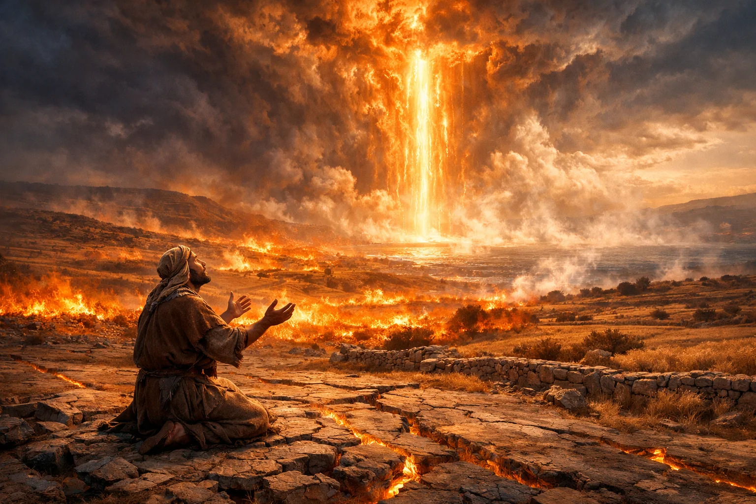 Judgment by Fire and the Great Deep