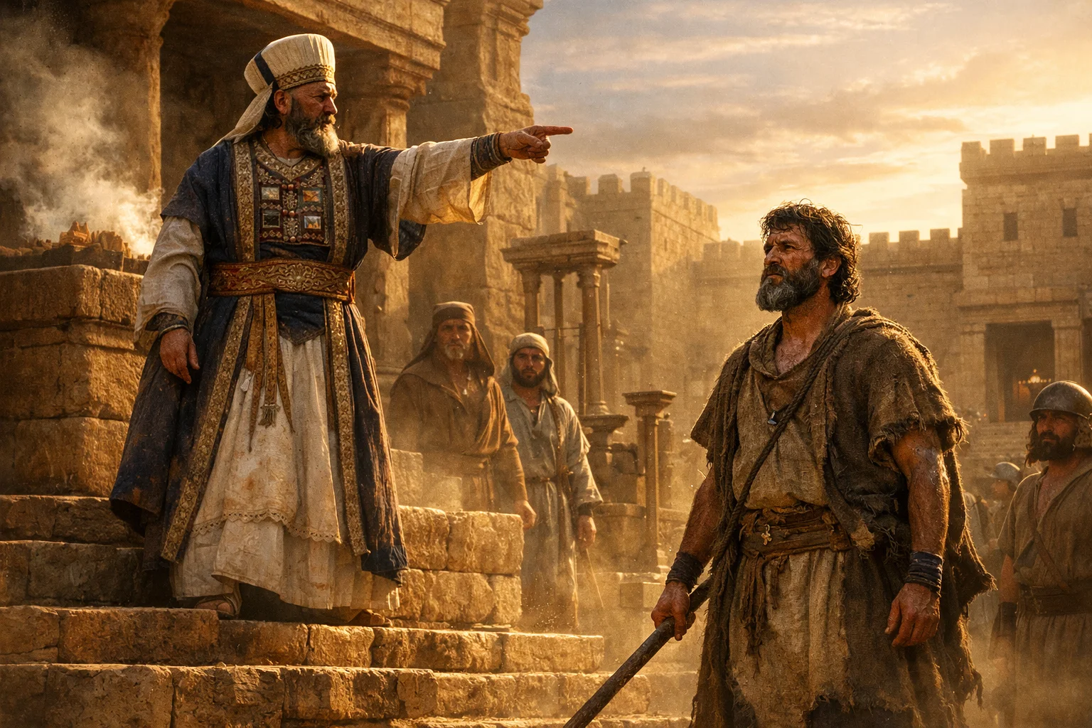 Amaziah Confronts Amos at Bethel