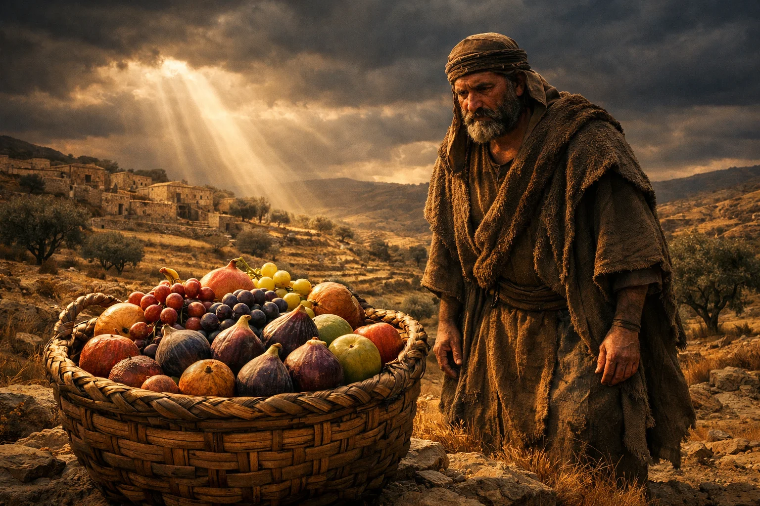 The Basket of Ripe Fruit