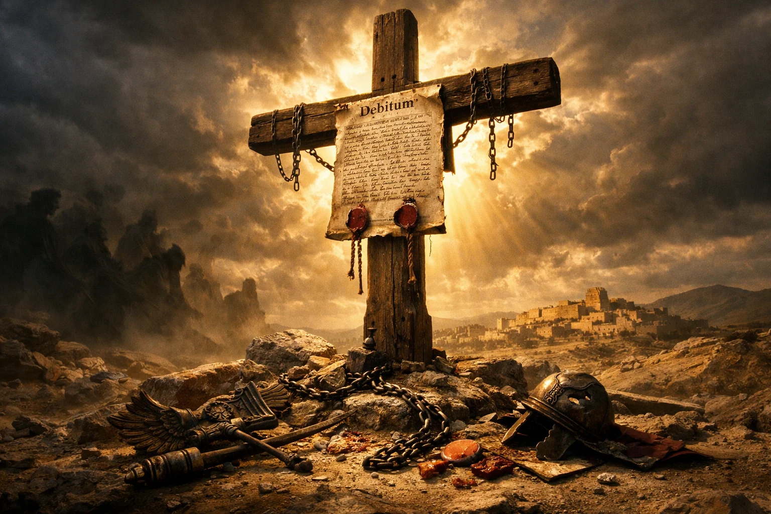 The Debt Nailed to the Cross