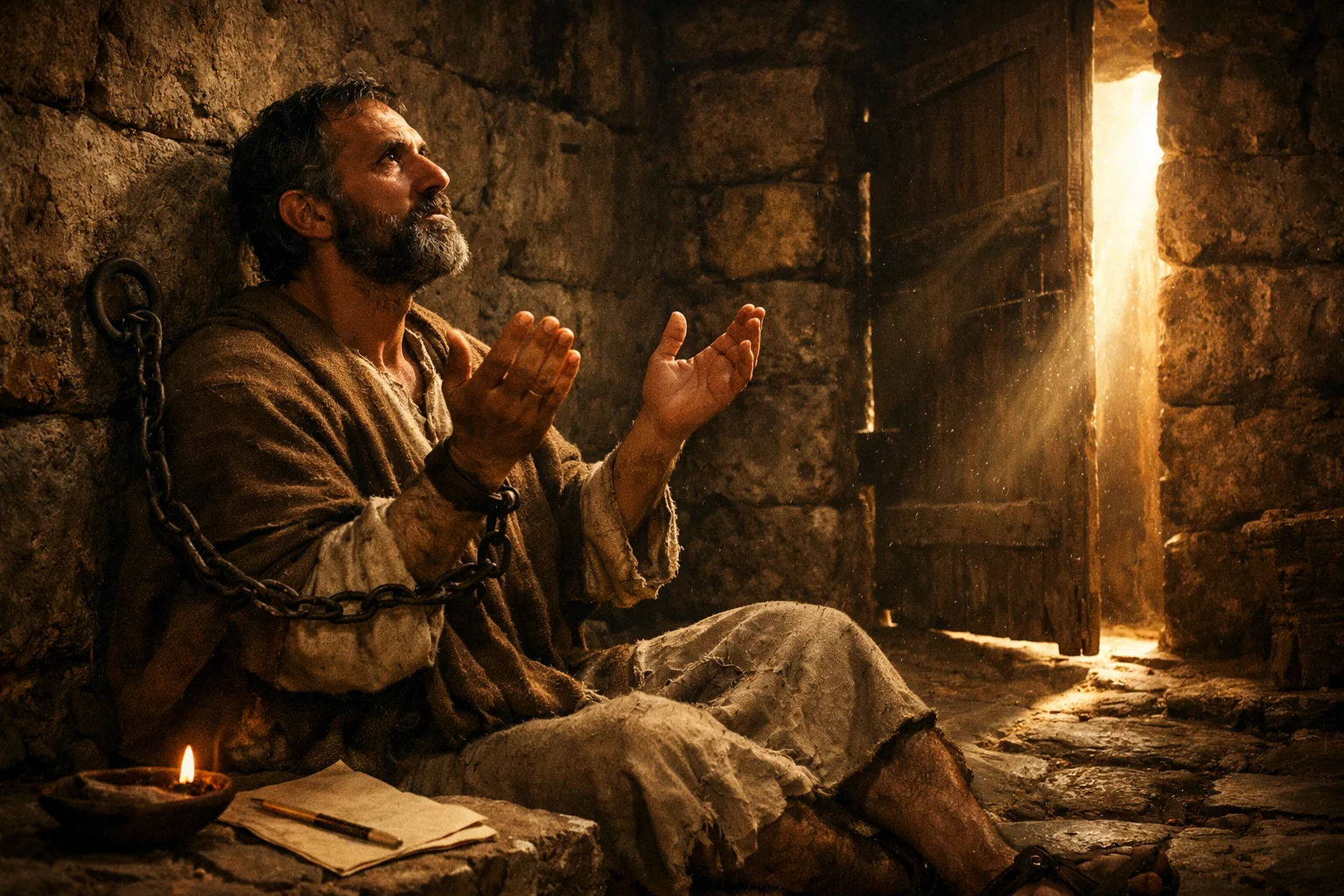 Prayer Beside the Chains