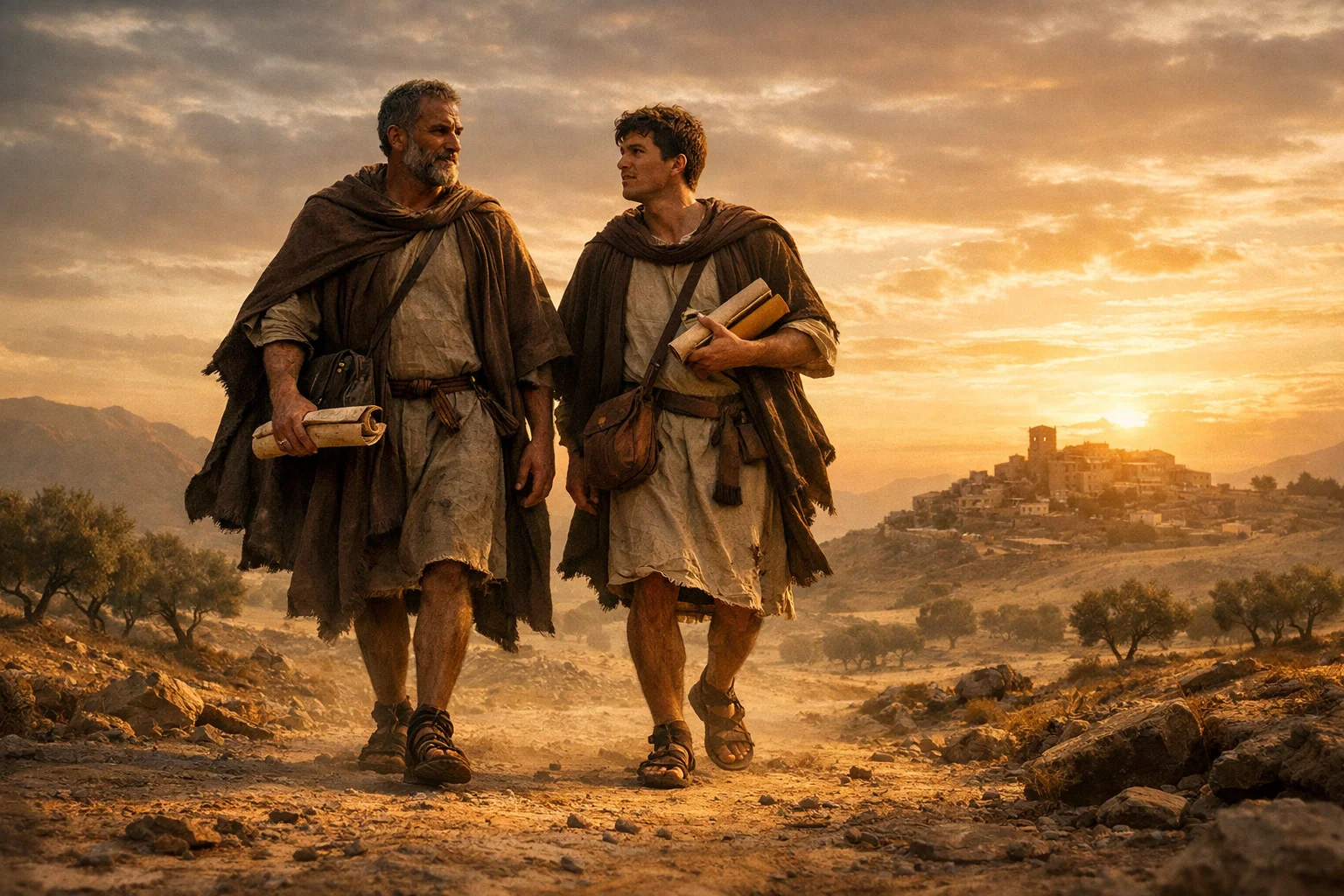 Tychicus and Onesimus Sent to Encourage