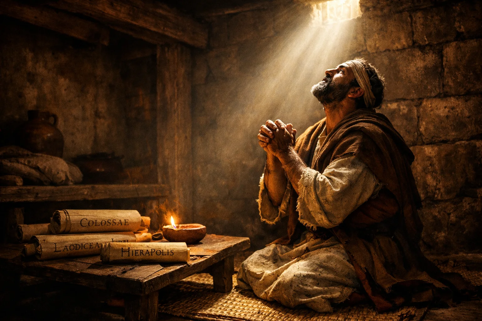 Epaphras Wrestling in Prayer