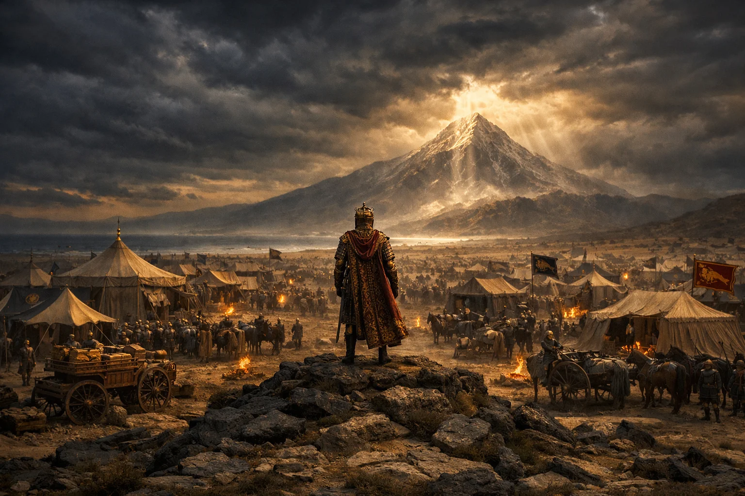 The Final Camp by the Holy Mountain