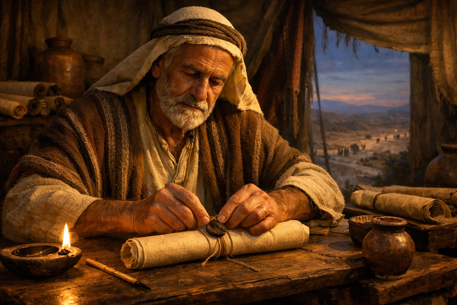 Daniel Seals the Scroll