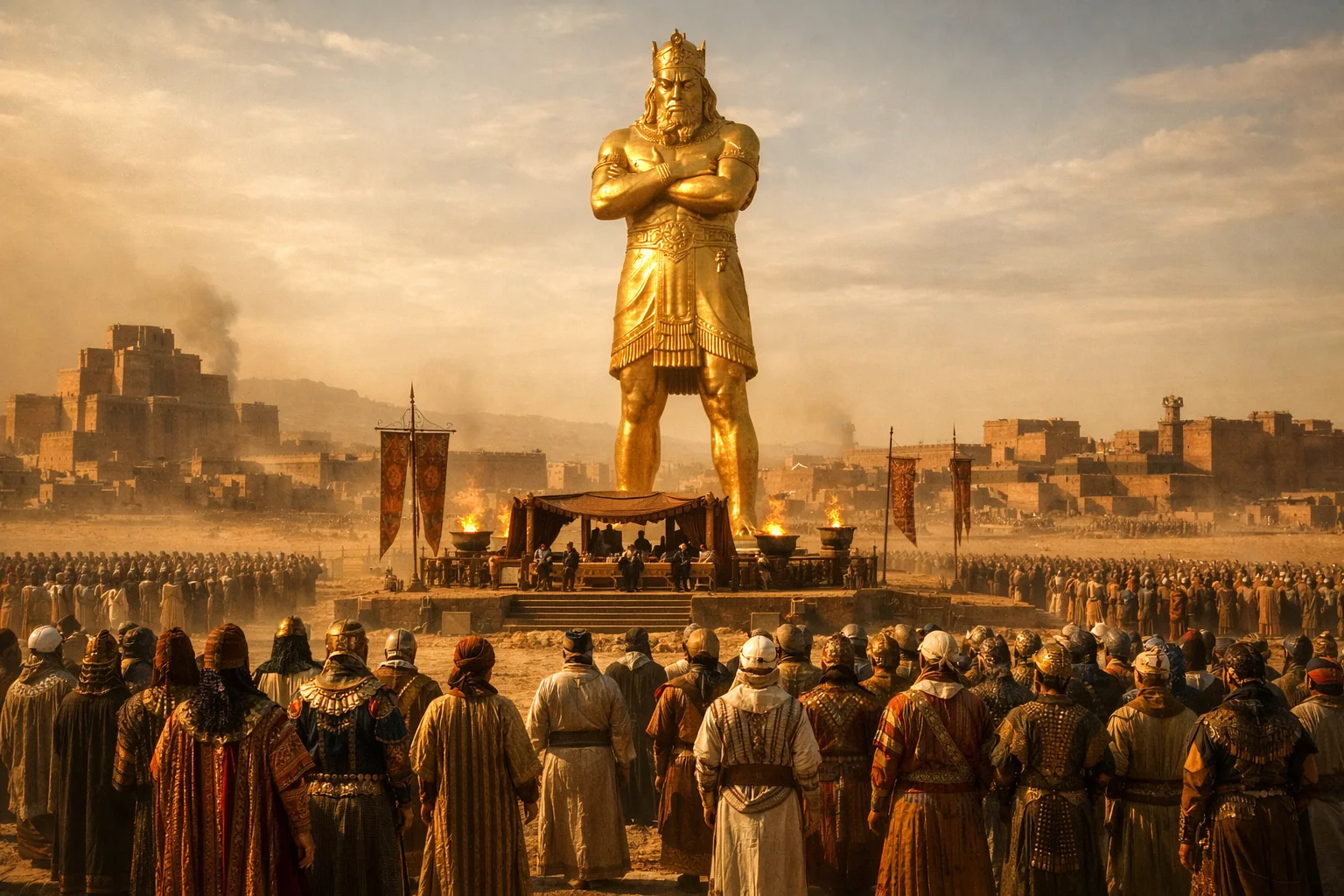 The Golden Image on the Plain