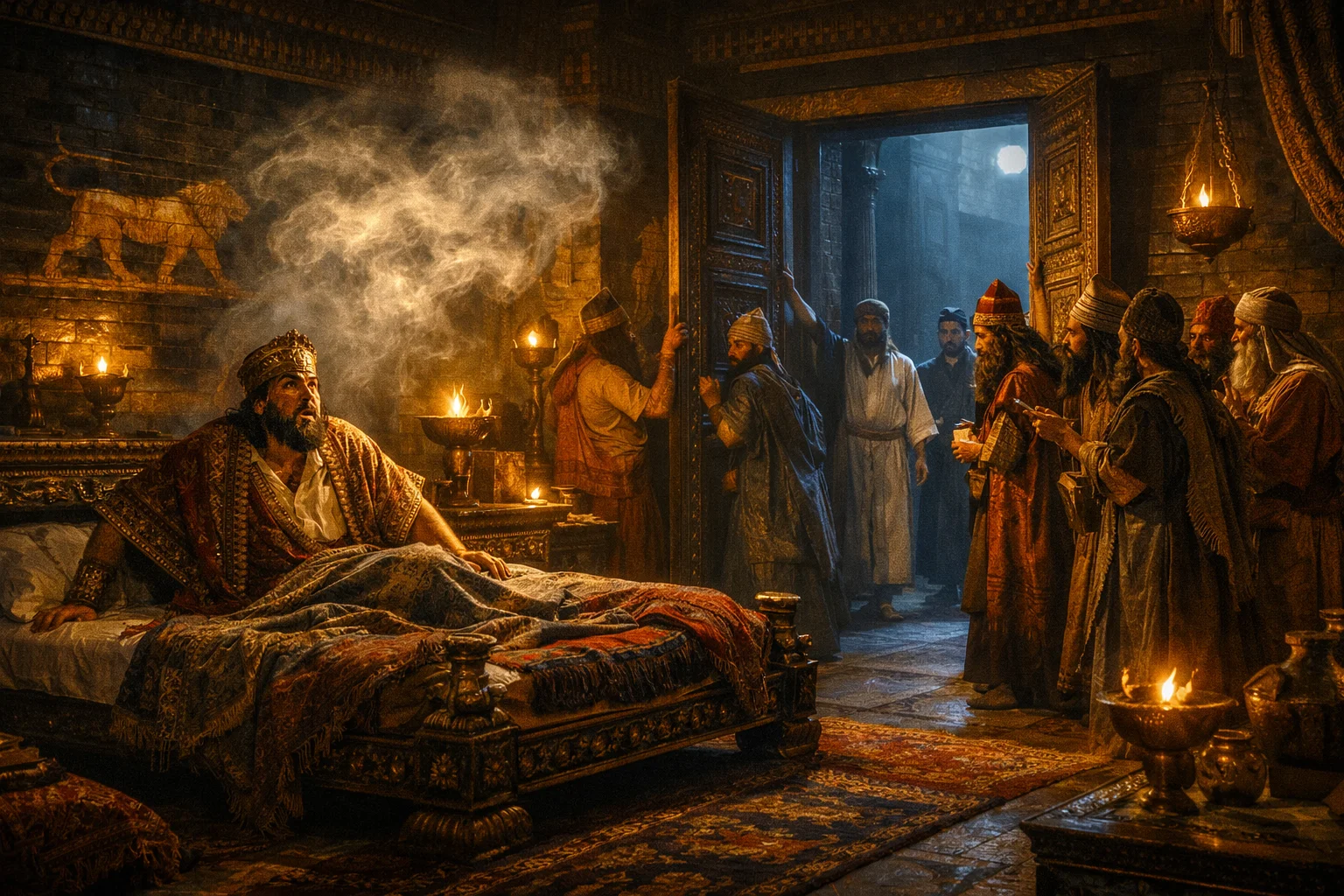 The Terrifying Dream in the Palace