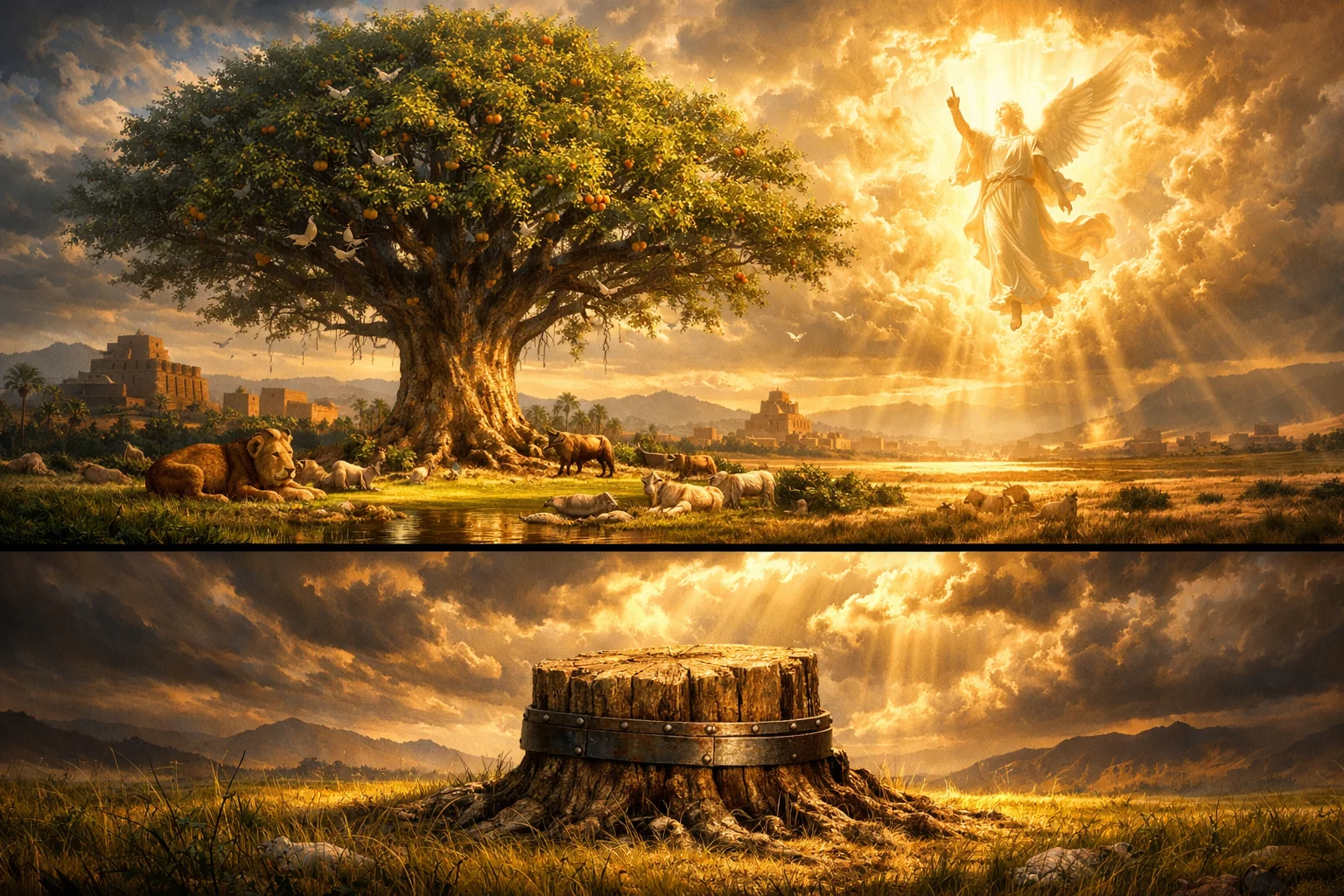 The Great Tree and the Heavenly Messenger
