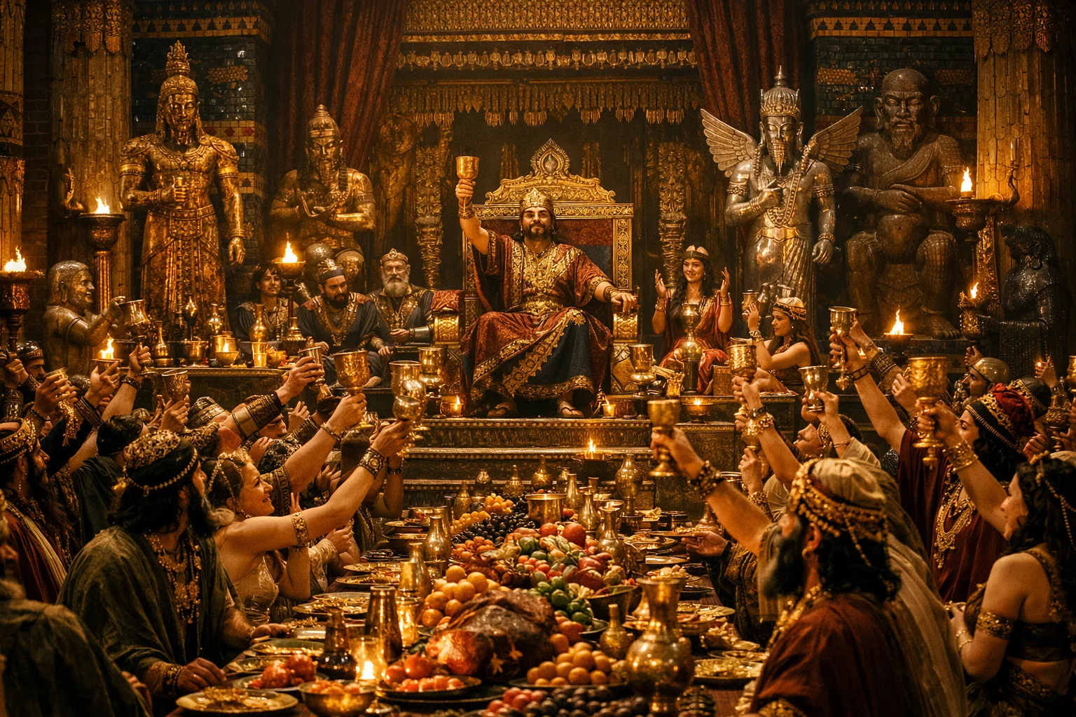 Belshazzar’s Profane Banquet