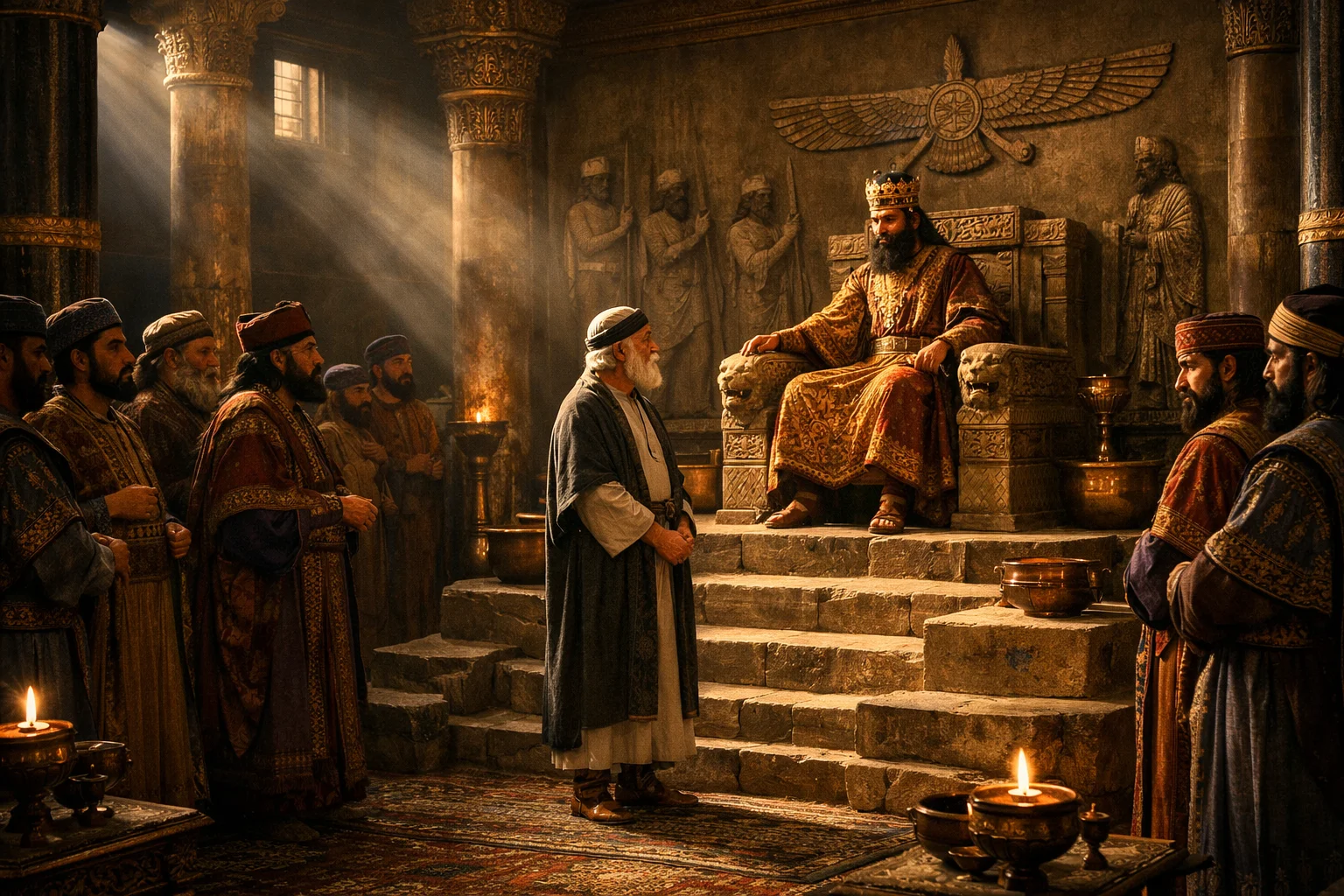 Daniel Honored in the Royal Court