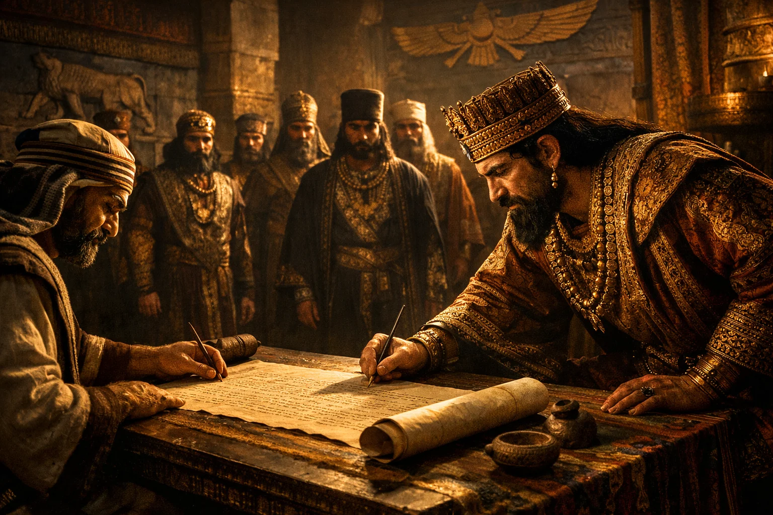 The Jealous Plot and the Unchangeable Decree