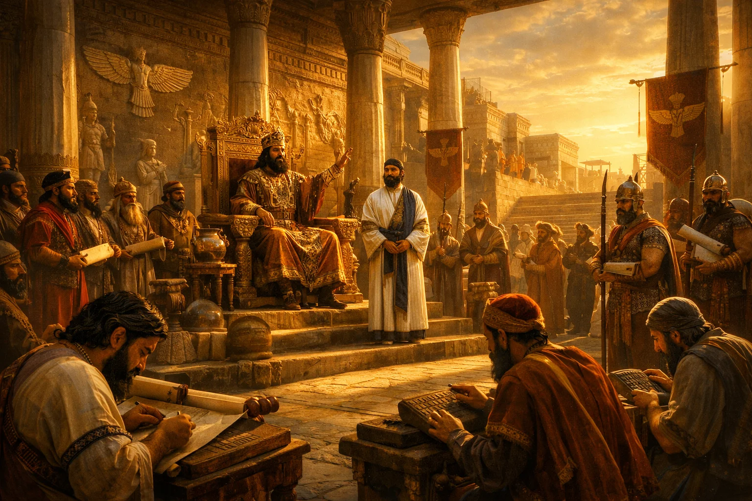 Darius Proclaims the Living God