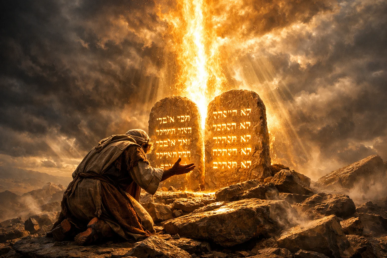 The Tablets Written in Divine Fire