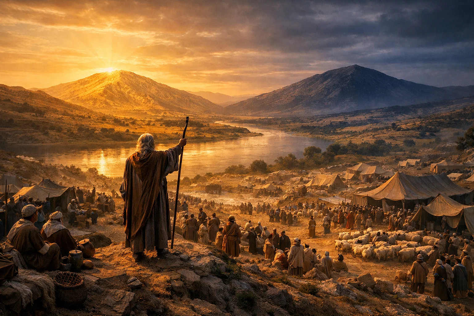 Blessing and Curse Before the Land