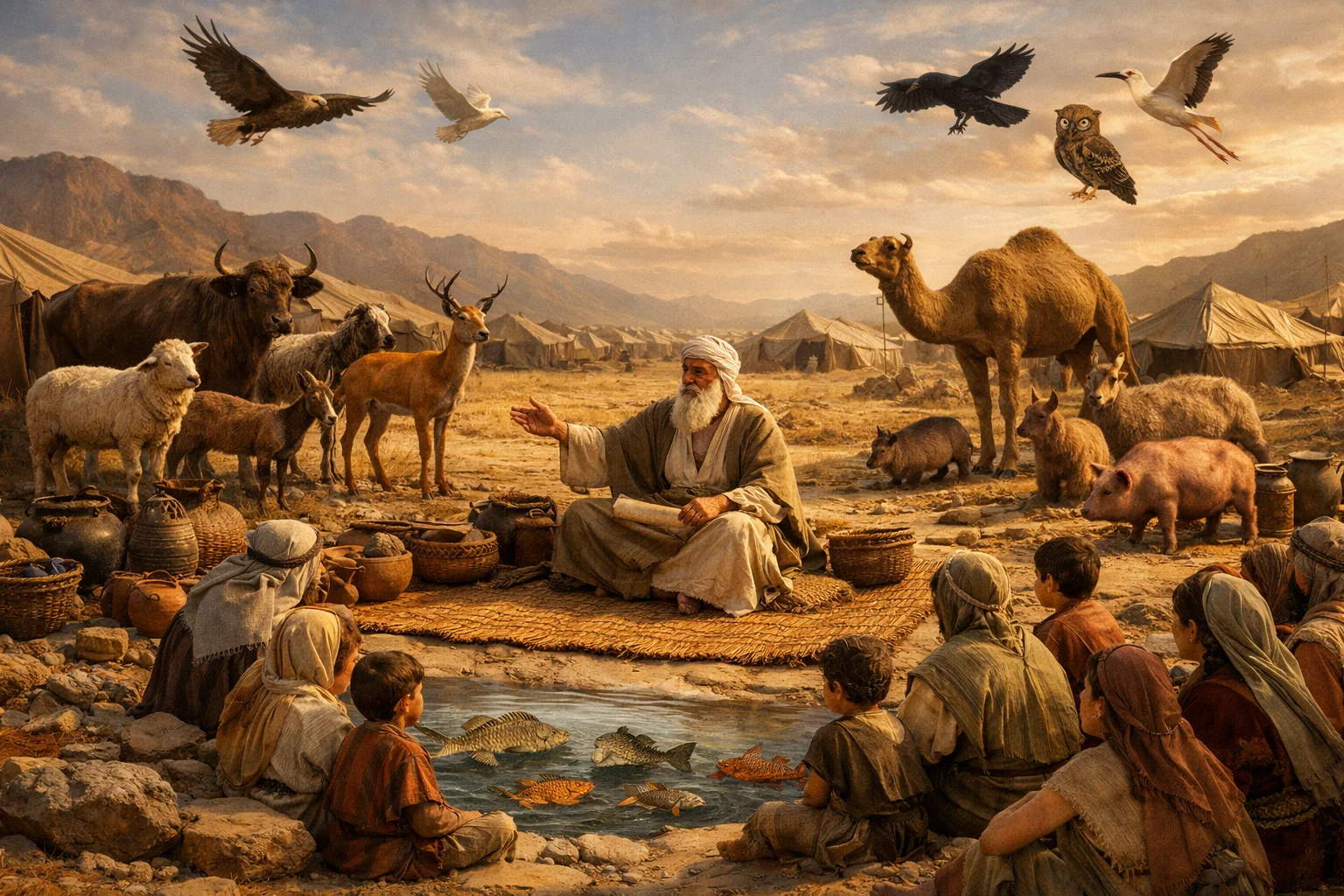 Clean and Unclean at the Camp