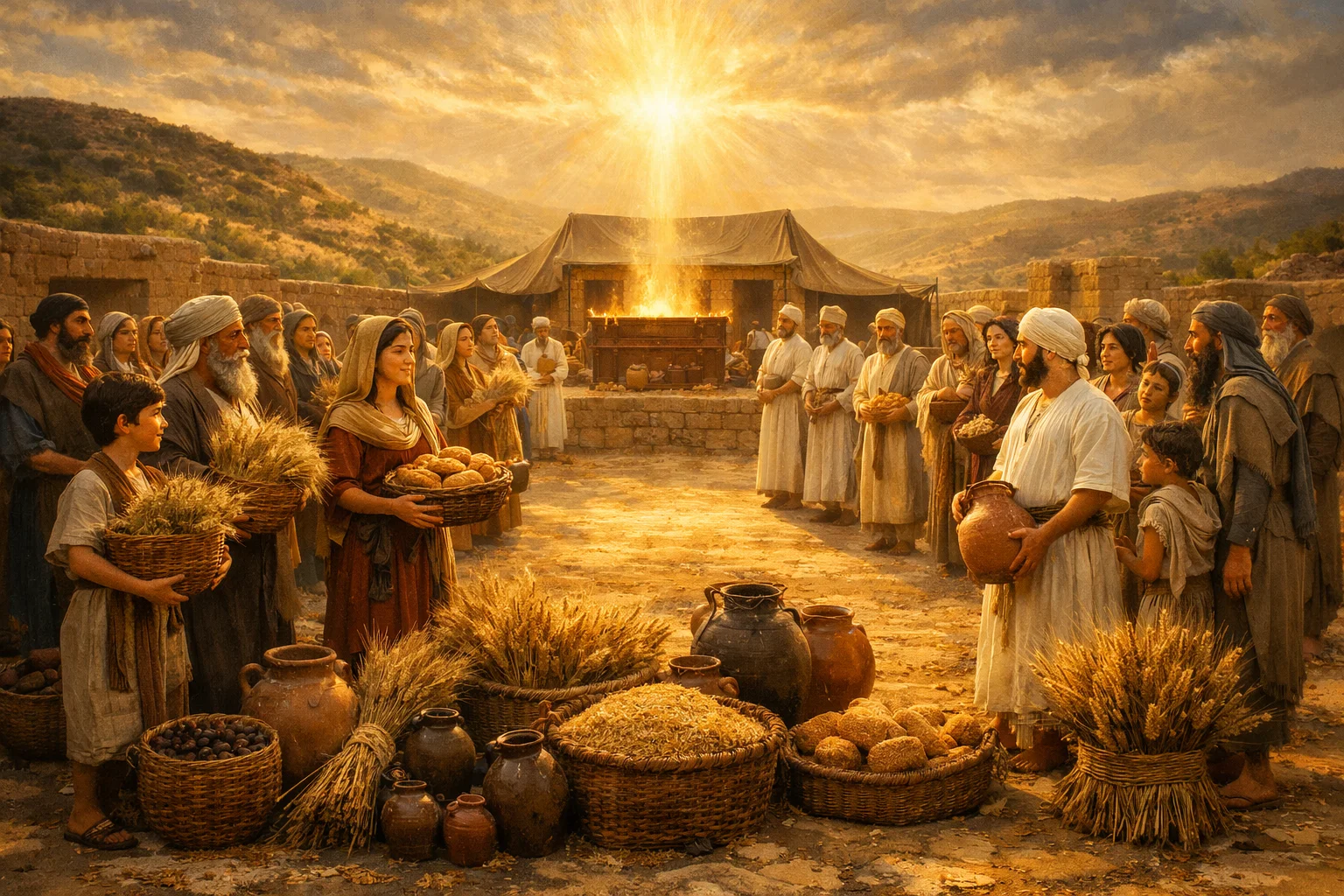 The Festival of Weeks Offering