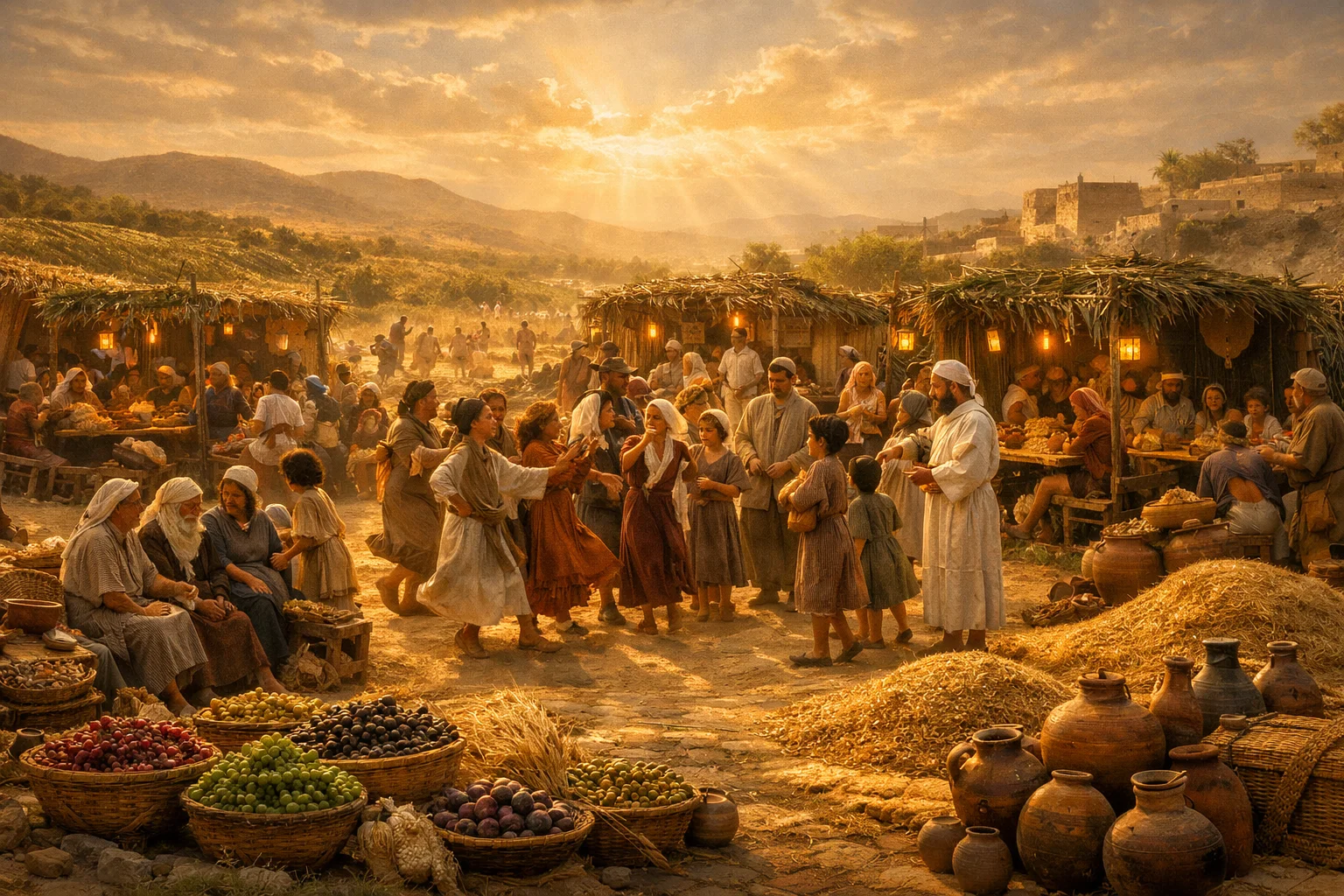 Booths of Harvest Joy