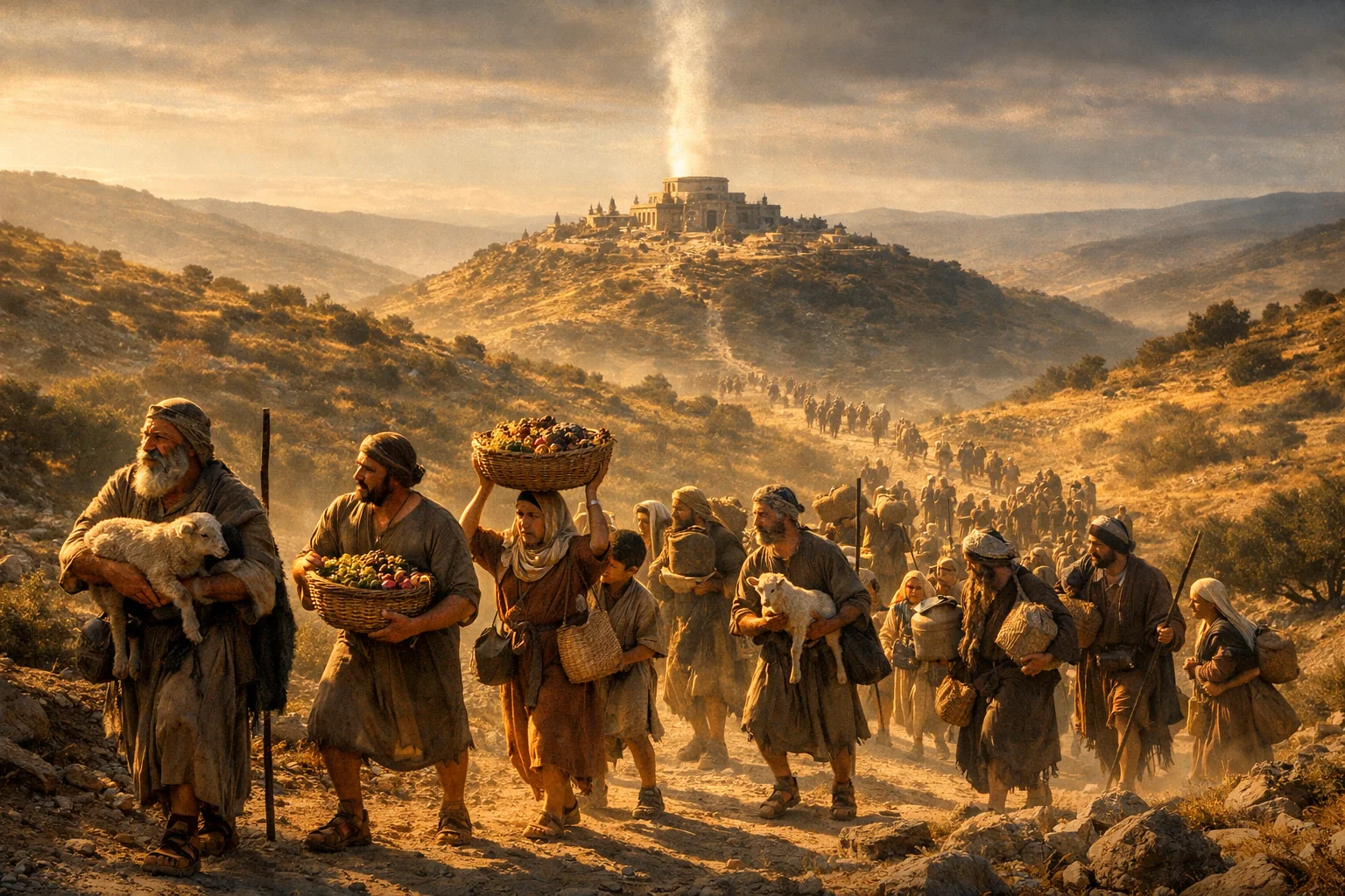 Pilgrims Before the LORD
