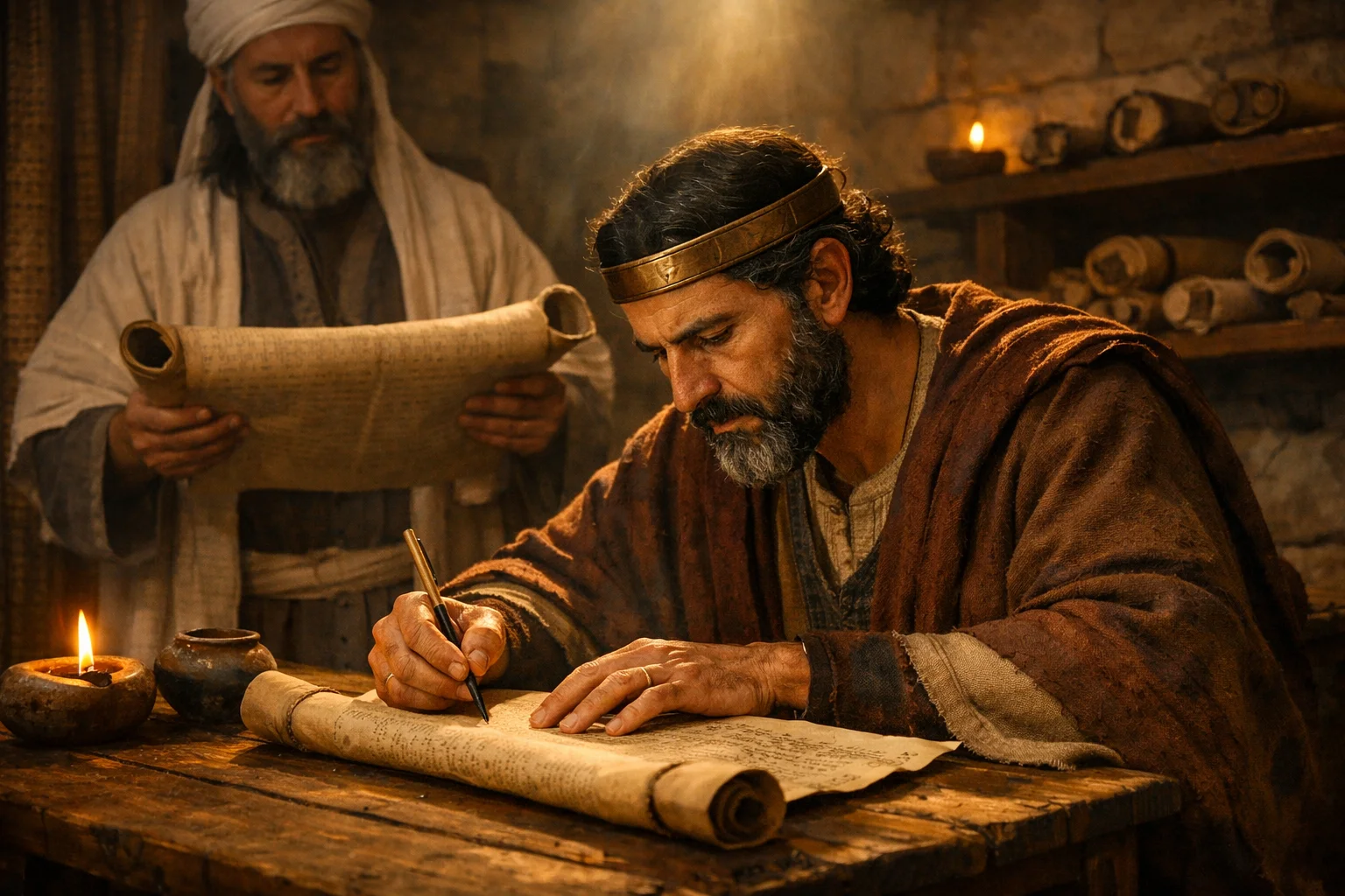 The King Writes the Law