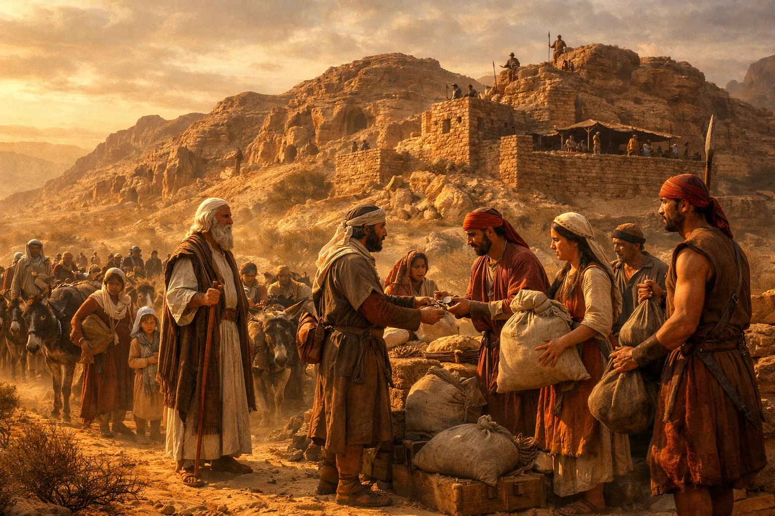 Passing Edom in Peace