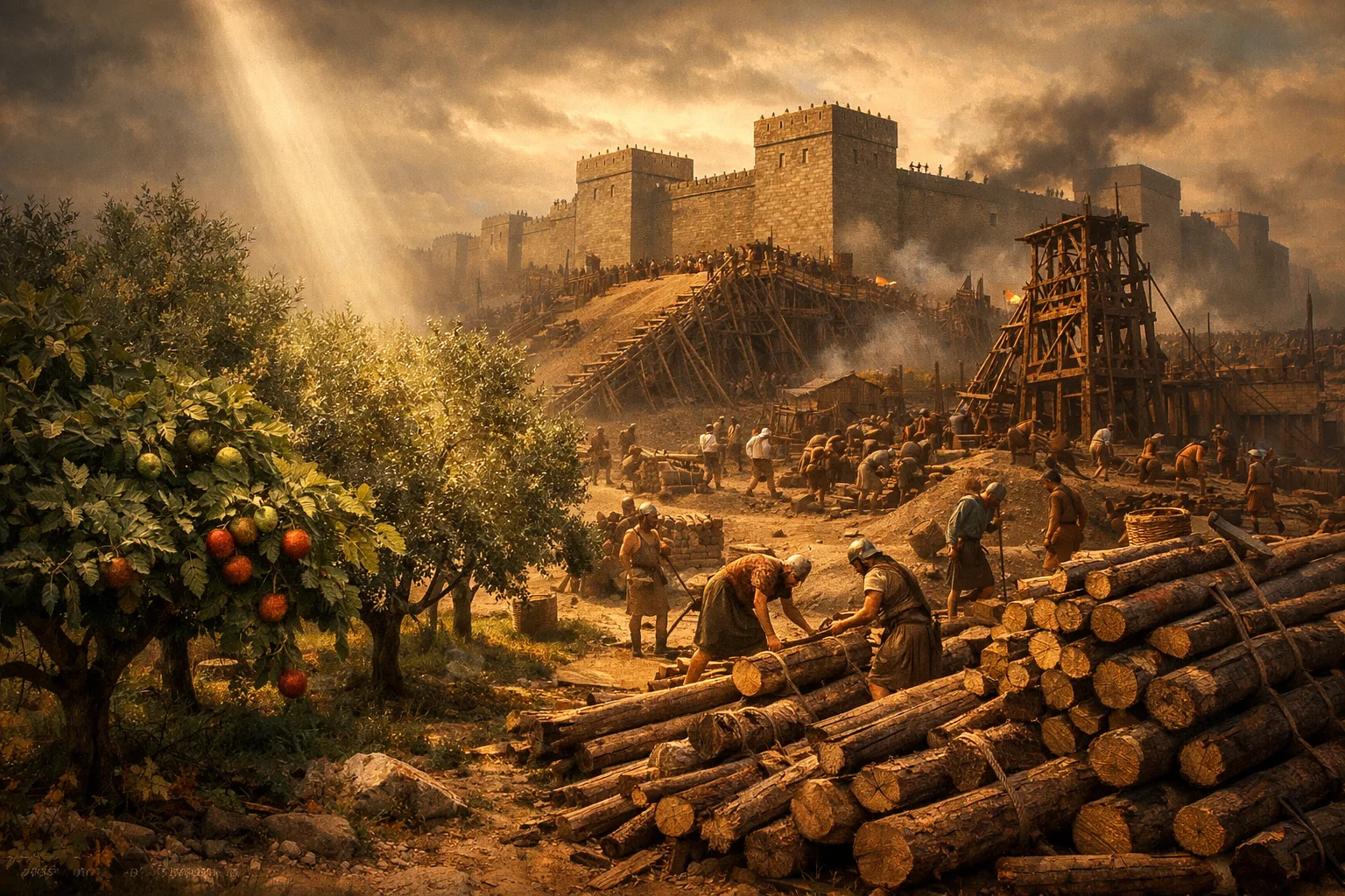 Fruit Trees Spared in the Siege
