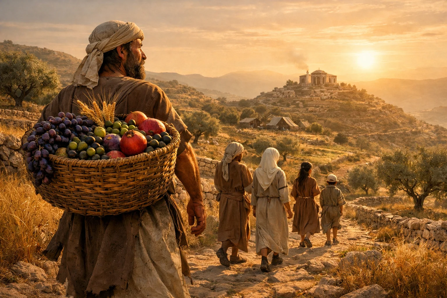 Firstfruits Brought from the Land