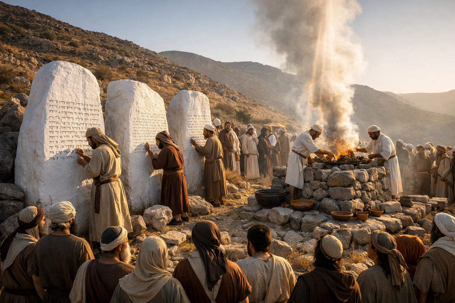 The Law Written on Mount Ebal