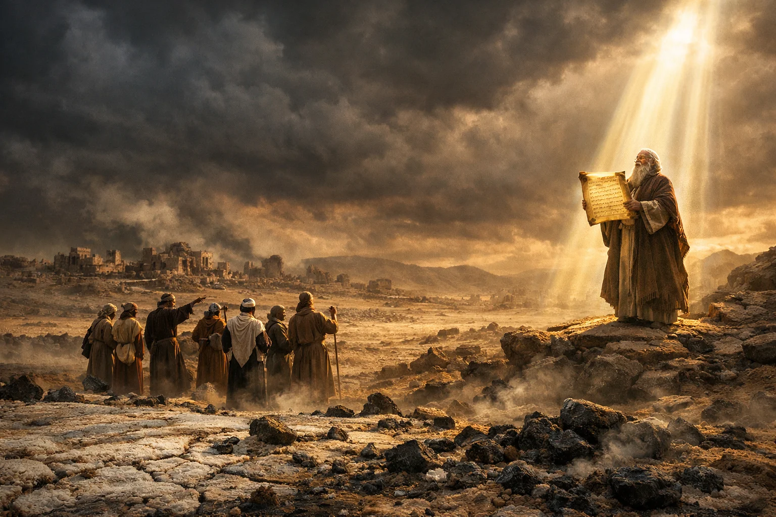 The Cursed Land and the Revealed Law