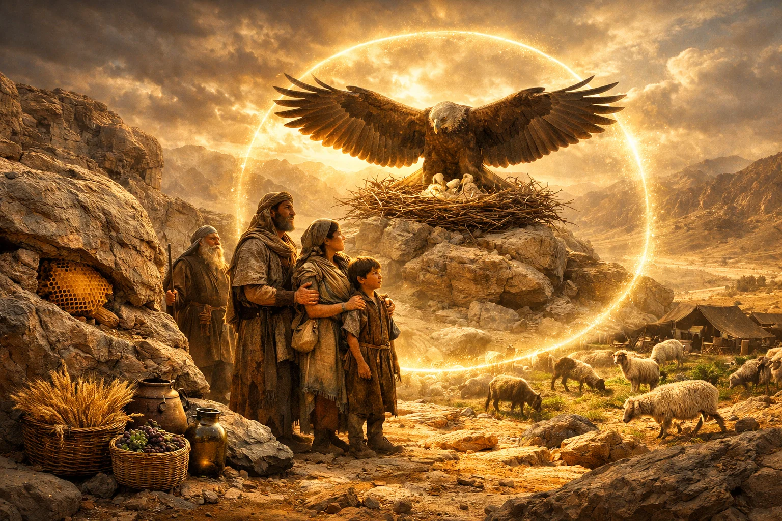 The Eagle Over the Wilderness Child