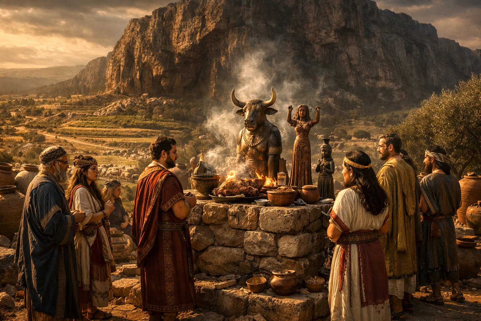 Jeshurun Grows Fat and Forsakes the Rock