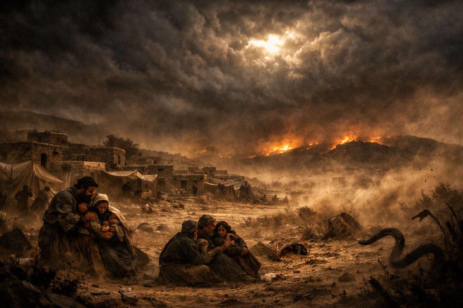 The Hidden Face and the Fire of Judgment