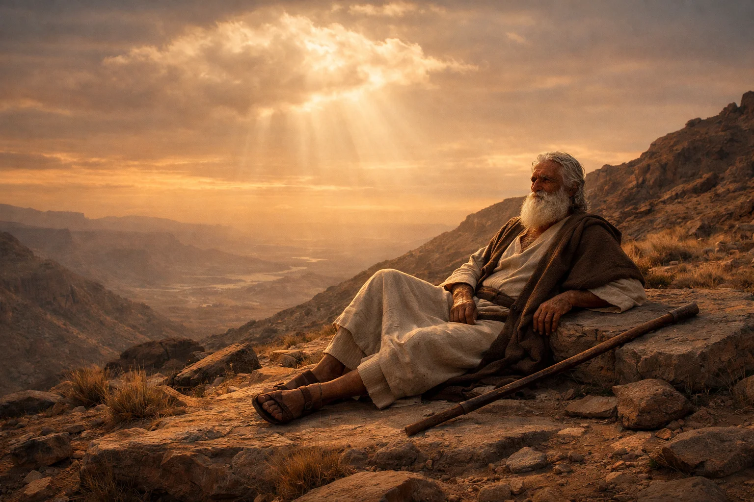 The Death of Moses in Moab