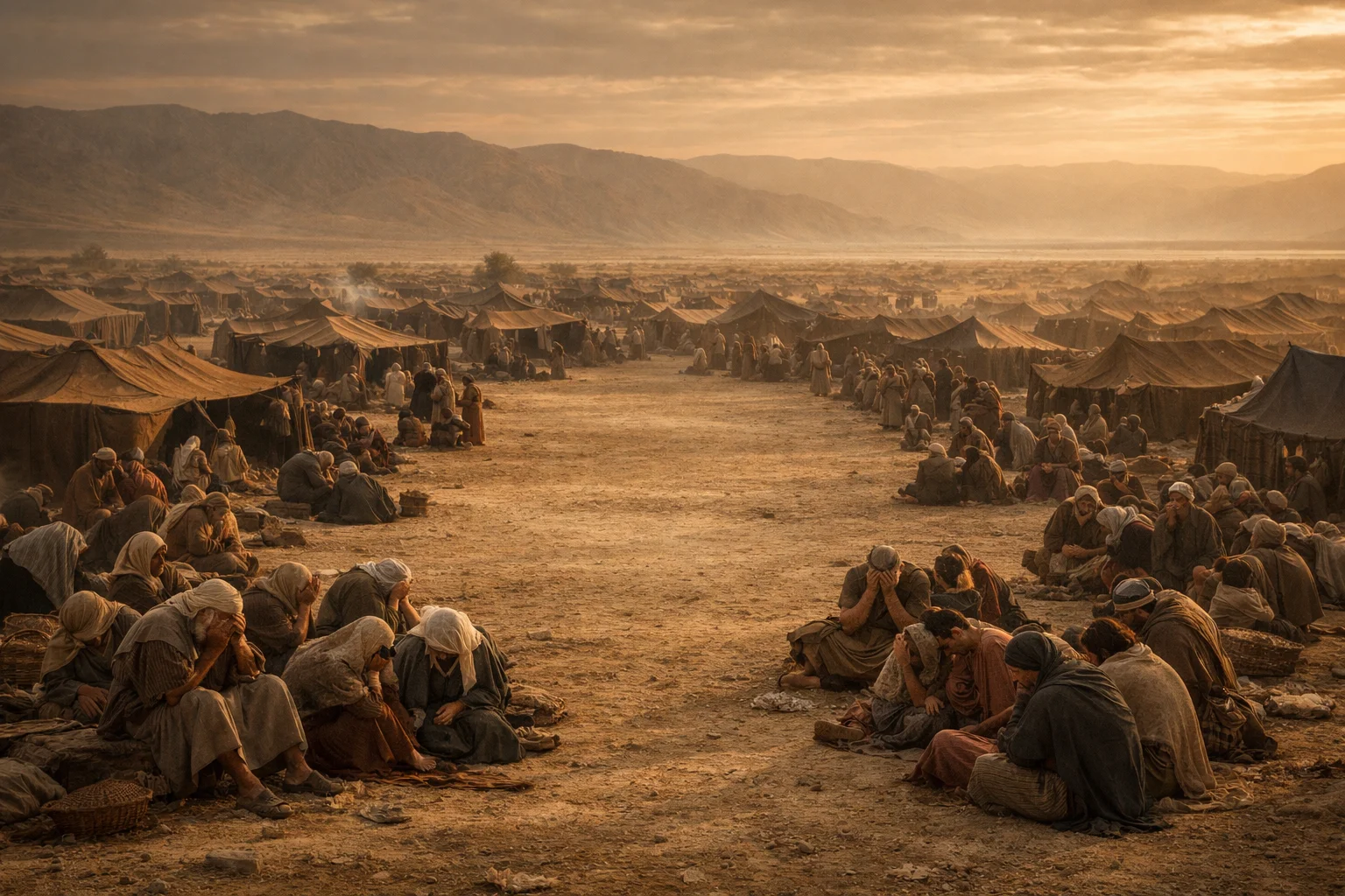 Israel Mourns in the Plains