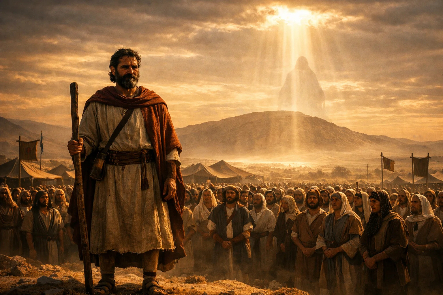 Joshua Receives the Charge