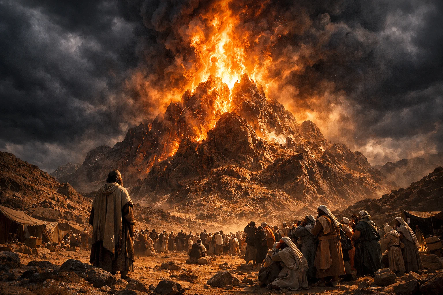 The Mountain of Fire at Horeb