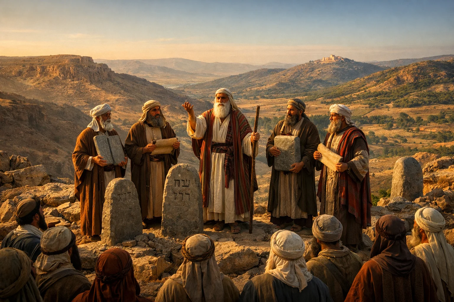 Moses Sets Apart the Cities of Refuge