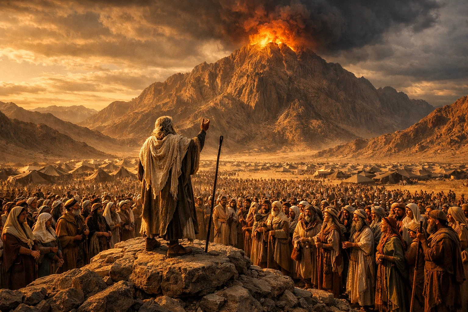 Moses Summons All Israel