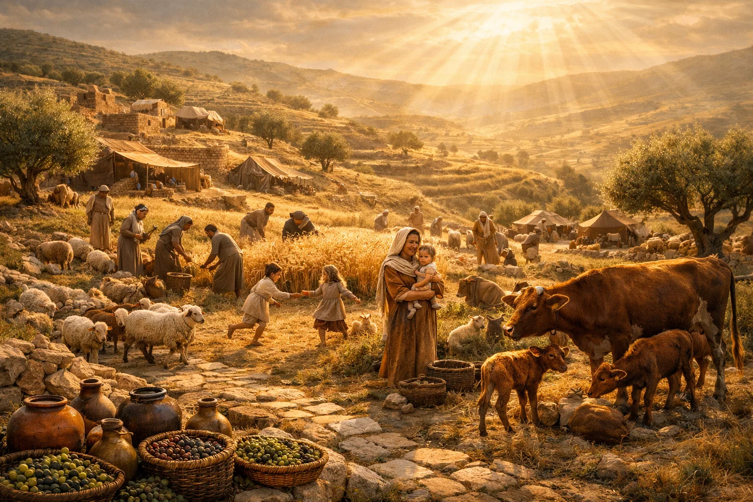 Blessing on Womb, Field, and Flock