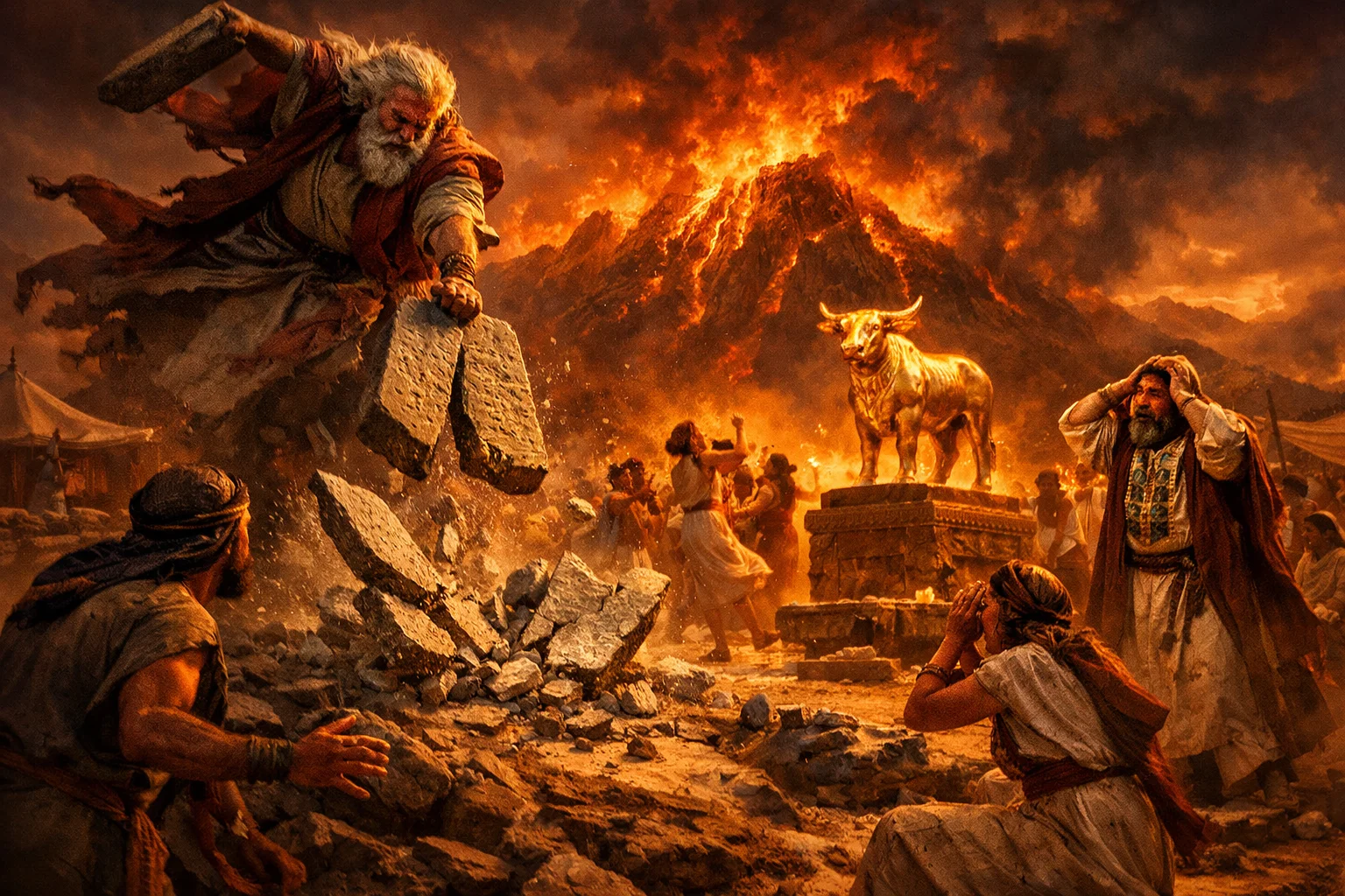 The Golden Calf and the Shattered Covenant