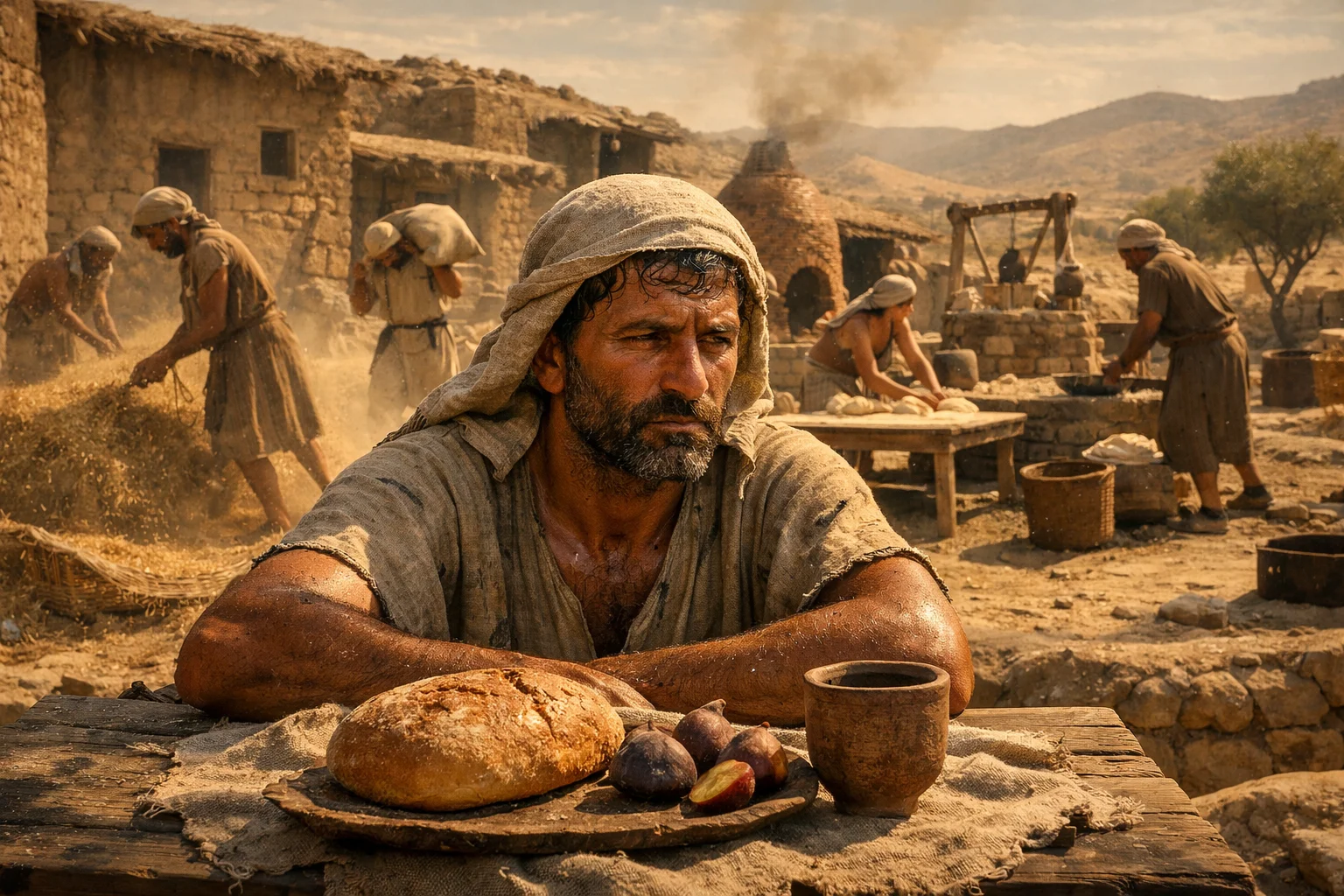 The Hungry Toil of Man