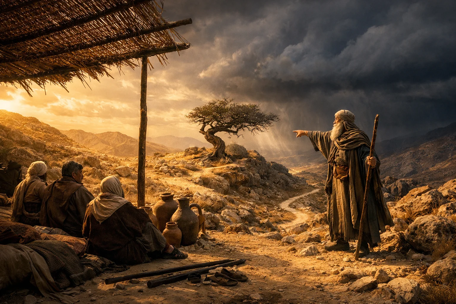 Wisdom as Shelter Under Crooked Days