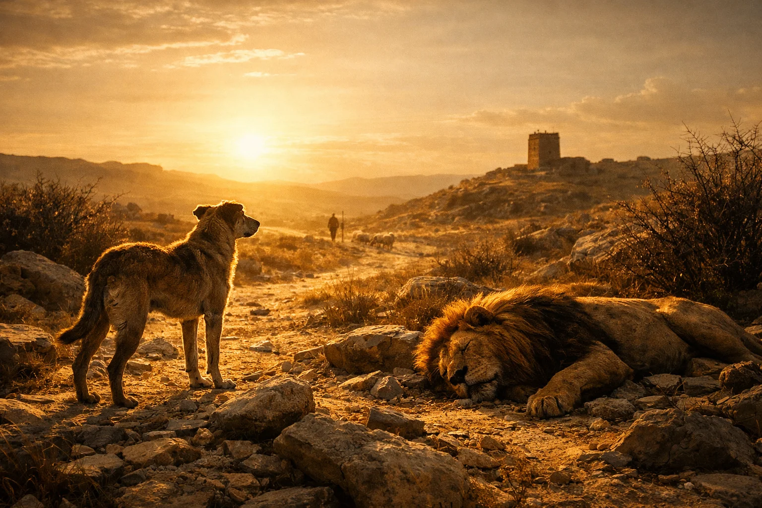 A Live Dog and a Dead Lion