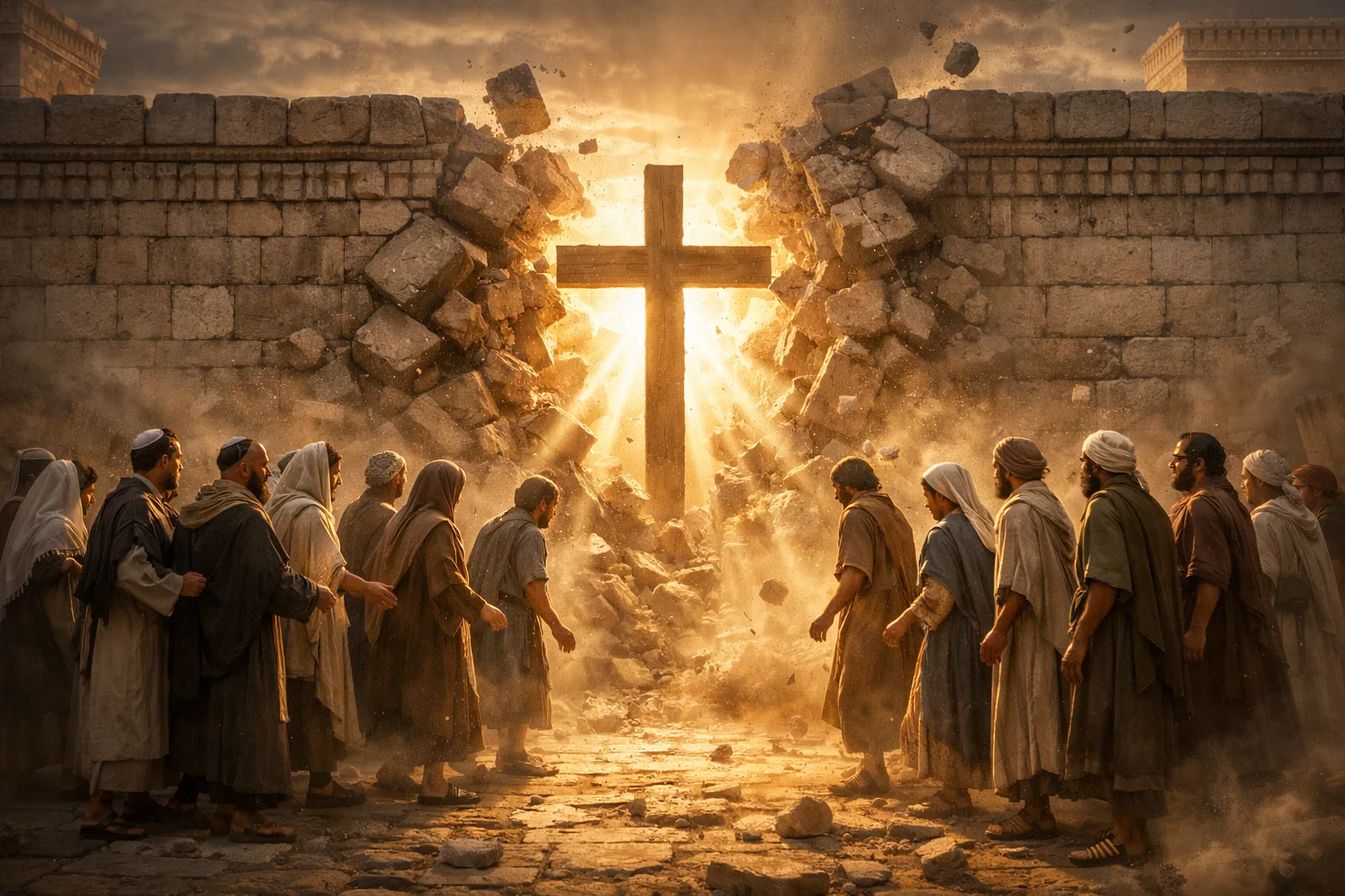 The Dividing Wall Broken Down