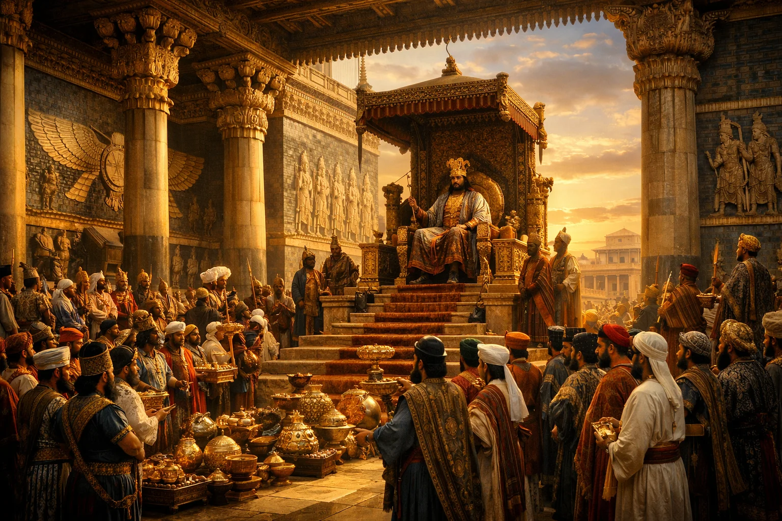 The Great Banquet of Xerxes